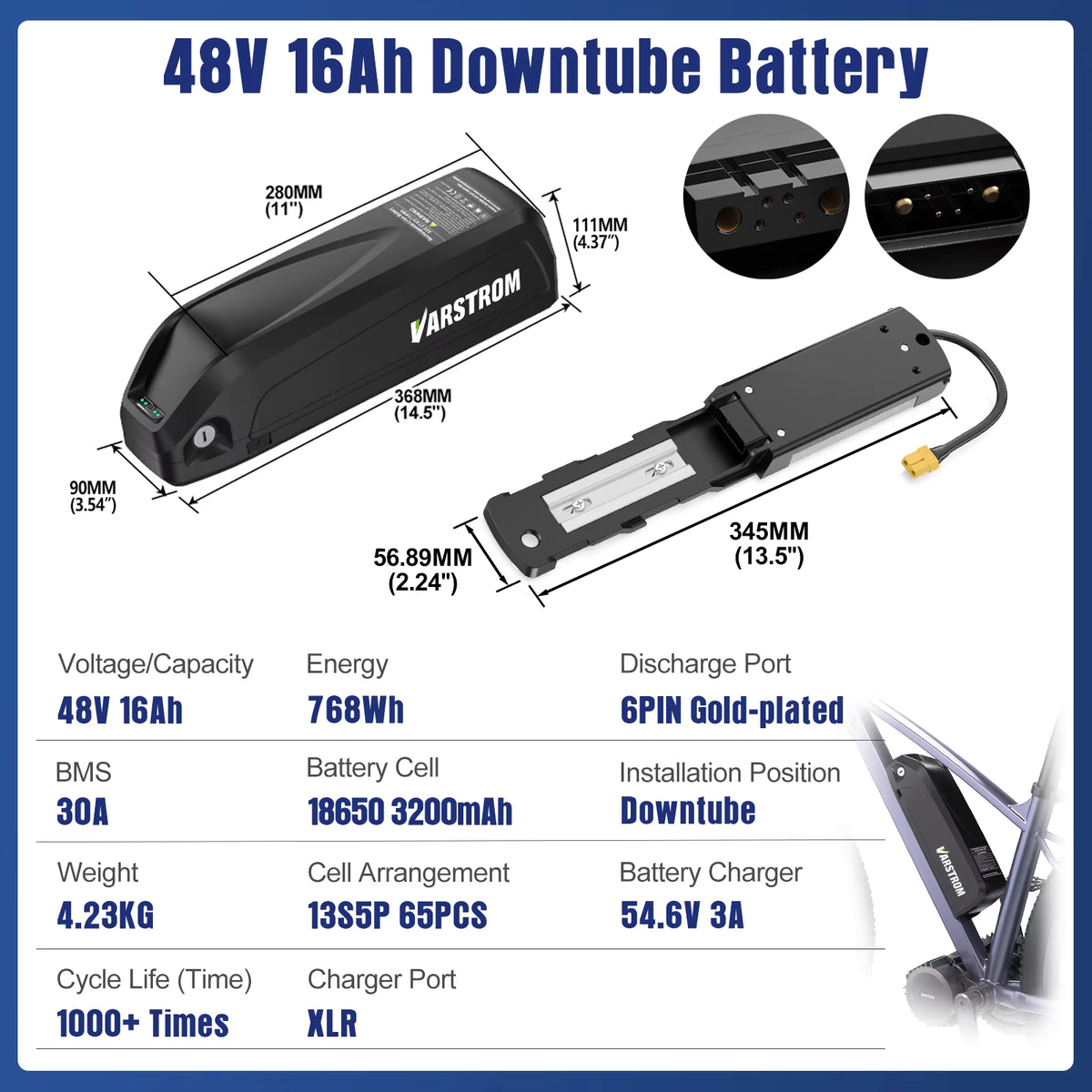 Kit de conversion pour vélo électrique à moteur central BAFANG BBS 500W 750W 1000W