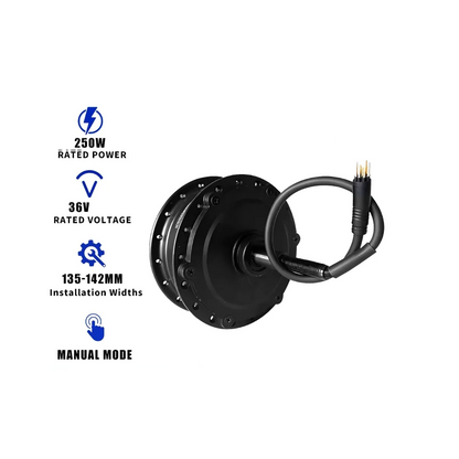 Kit de conversion pour vélo électrique avec moteur moyeu arrière 36V 250W