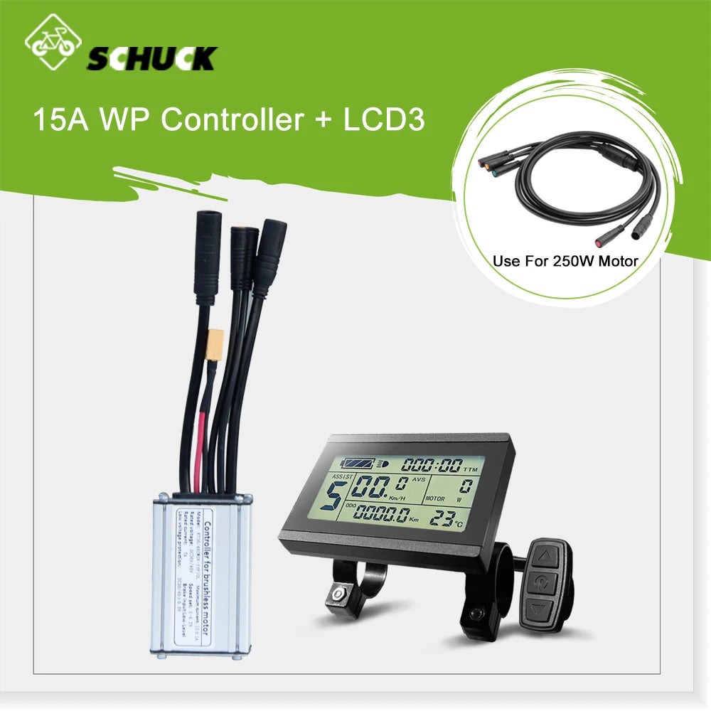 KT Waterproof Sine Wave E-Bike Controller – 36V/48V Brushless Motor Controller