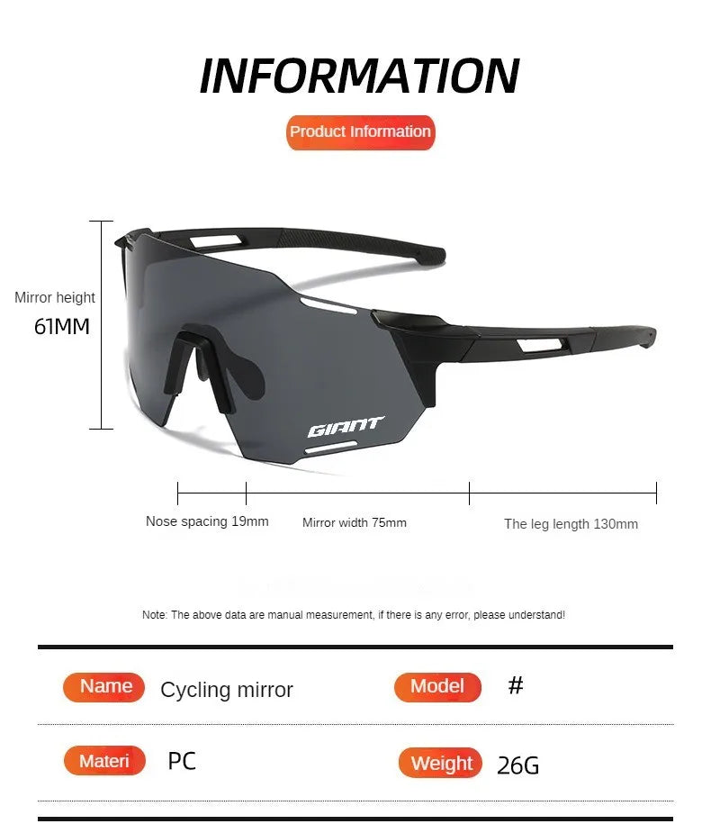Giant Cycling Sunglasses High-Definition MTB & Road Bike Glasses