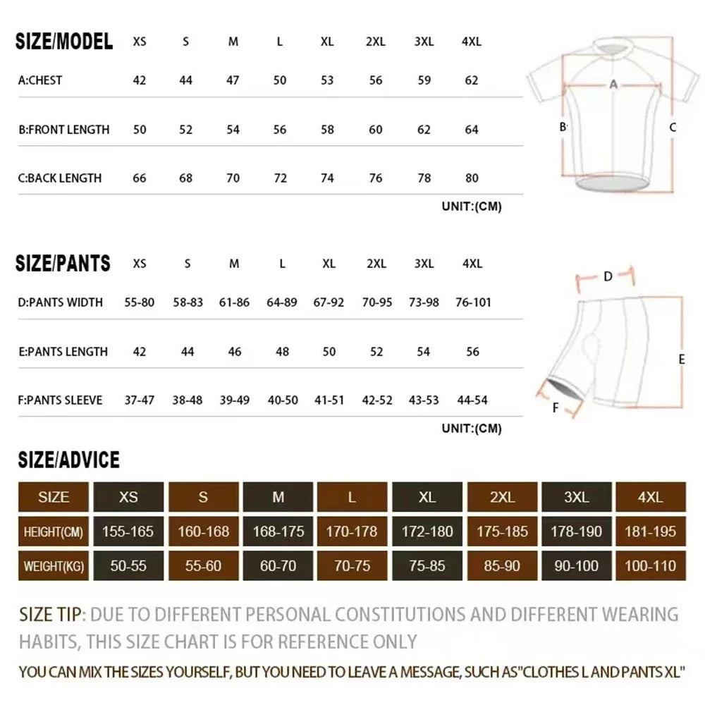 INEOS Men's Cycling Jersey & Padded Shorts Set for Road & MTB Riding