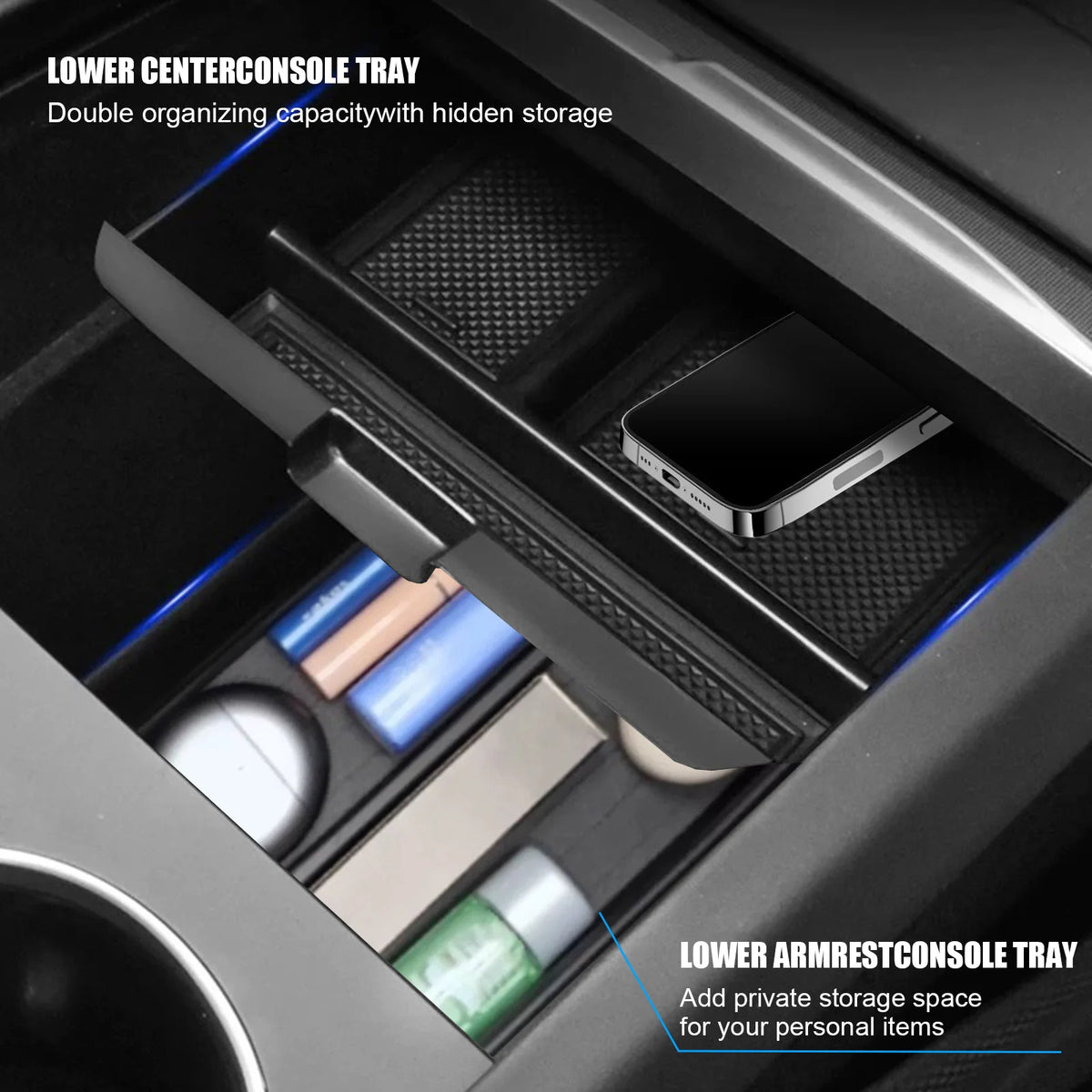 Tesla Model Y Juniper 10-teiliges Innenraum-Organizer-Set 2025–2026