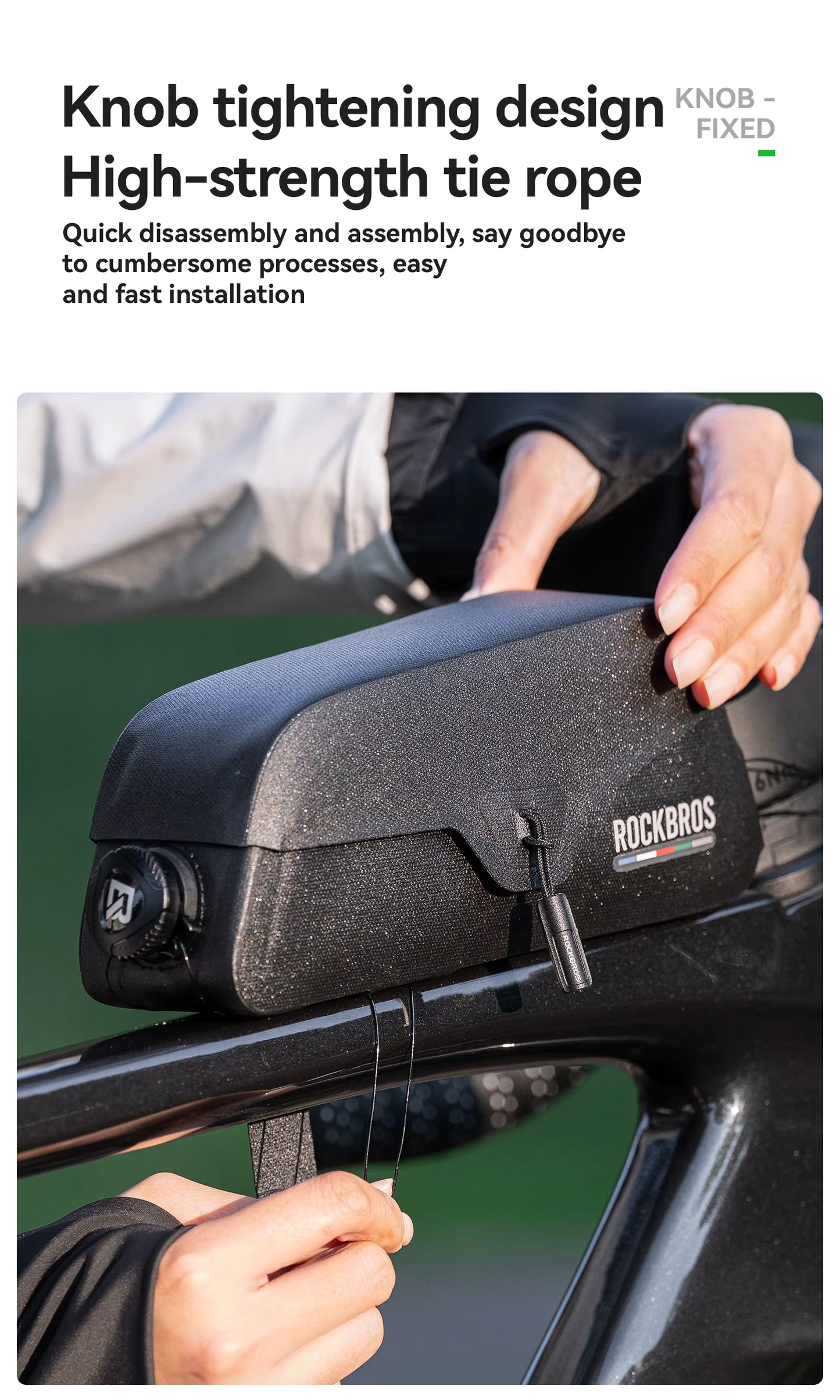 ROCKBROS Top Tube Bike Bag