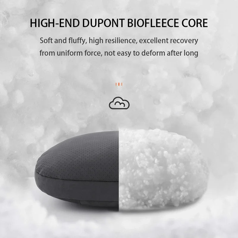 Tesla Suede Headrest & Lumbar Support Pillow