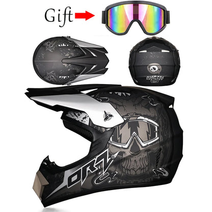 ORZ-905 Off-Road-Motorradhelm, Fahrrad-Geschwindigkeitsabfall, DH-Integralhelm, Rallye-Offroad-Helm