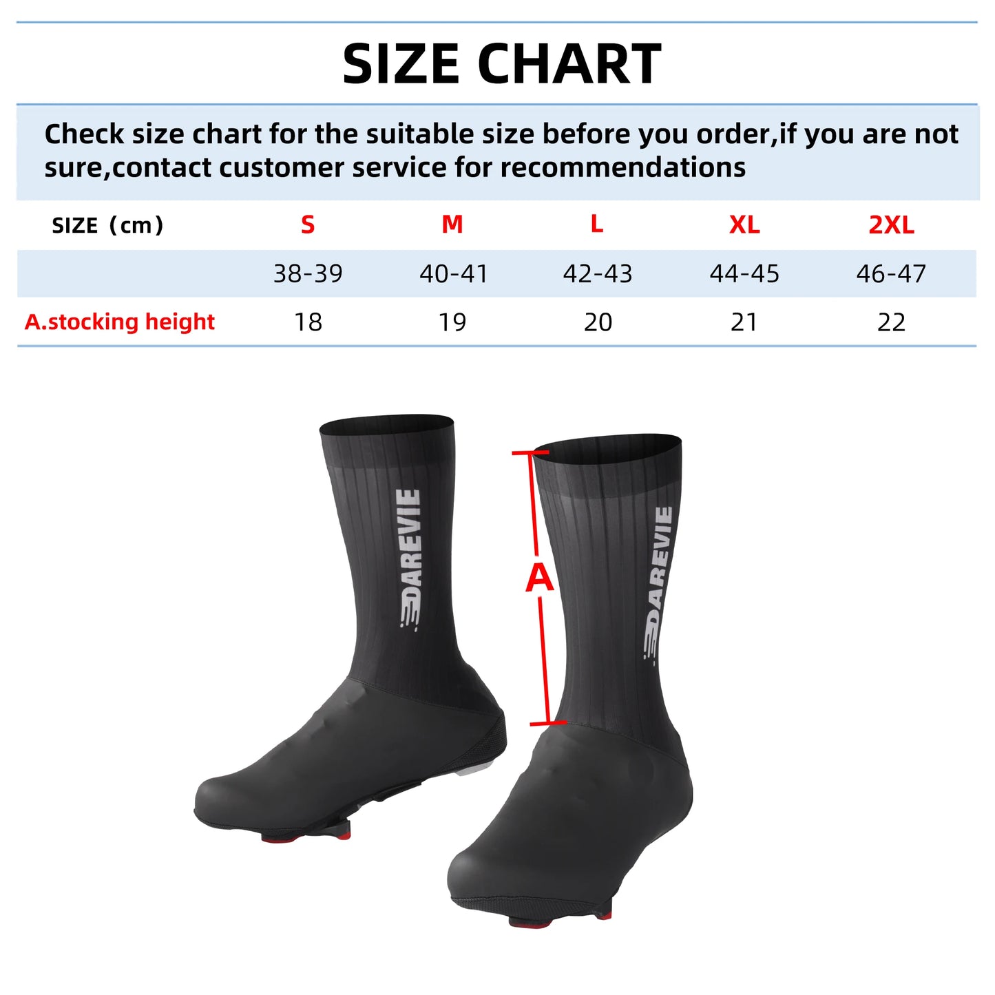 Aero Cycling Shoe Covers Windproof & Rainproof Anti-Slip