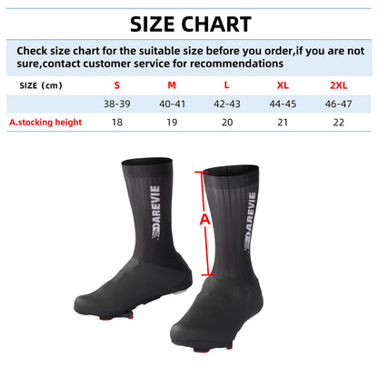 Aero Cycling Shoe Covers Windproof & Rainproof Anti-Slip