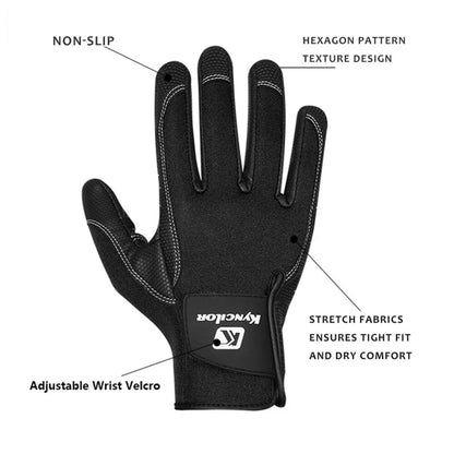 Winter-Halbfinger-Fleece-Fahrradhandschuhe
