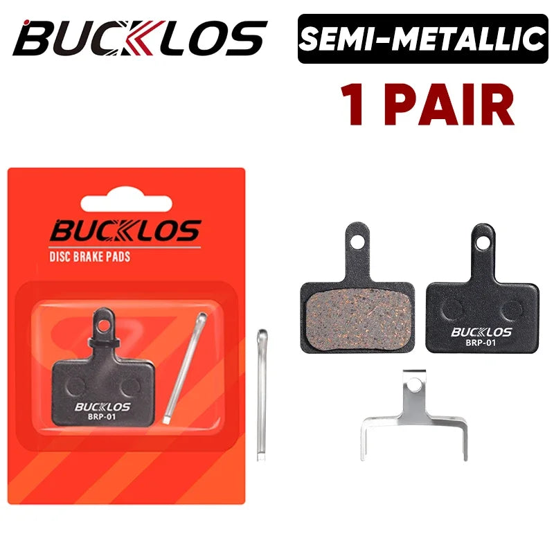 BUCKLOS Semi-Metal Bike Brake Pads
