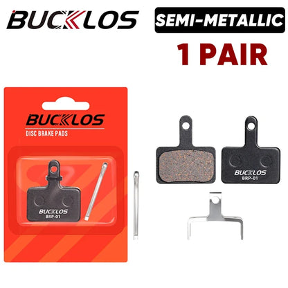 BUCKLOS Semi-Metal Bike Brake Pads
