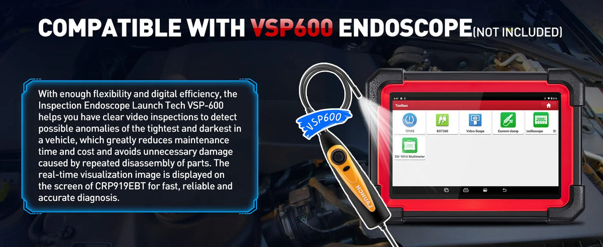 LAUNCH X431 CRP919E BT Automotive Diagnostic Tool