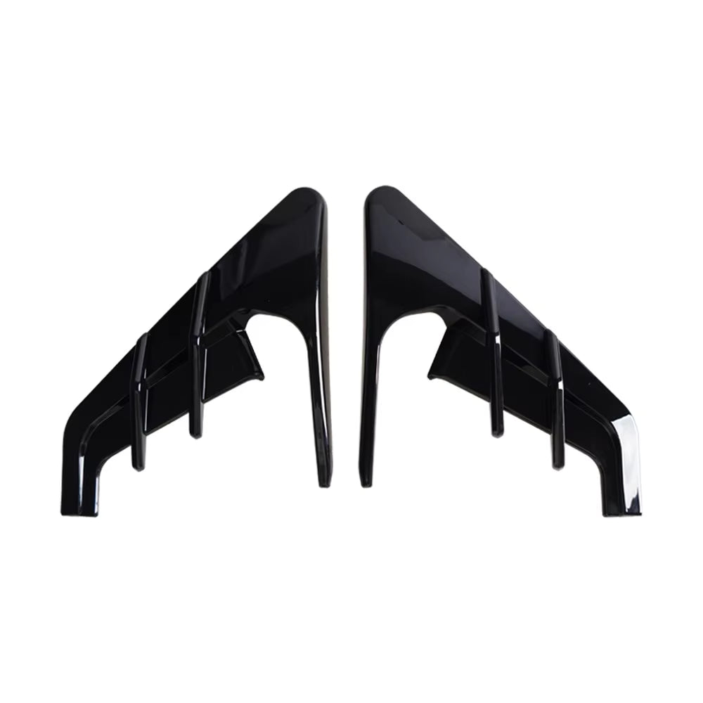 Bright Carbon Fibre Side Camera Covers for Tesla Model 3 / Model Y