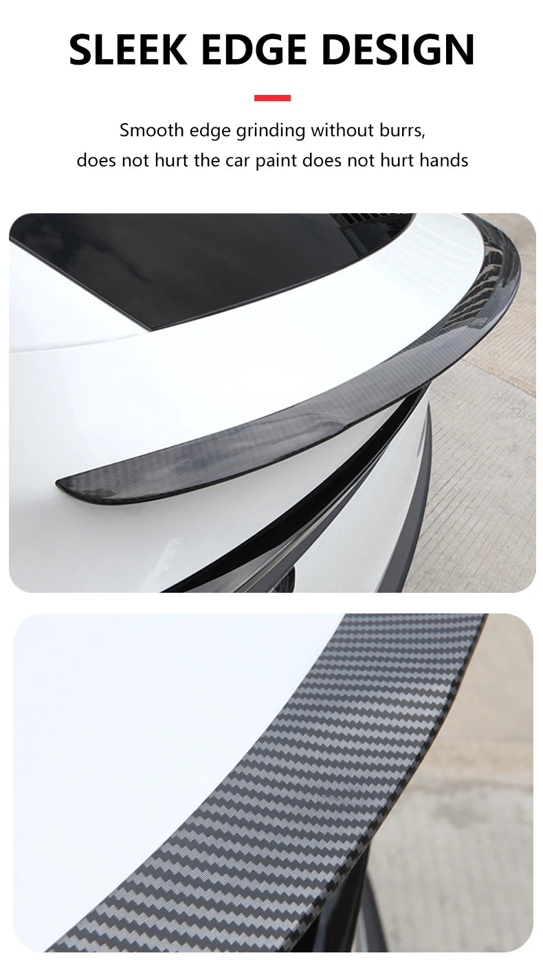 Passend für neuen Tesla Model Y Highland Heckspoiler, High-Performance-Heckflügel aus echtem Carbon, Autozubehör