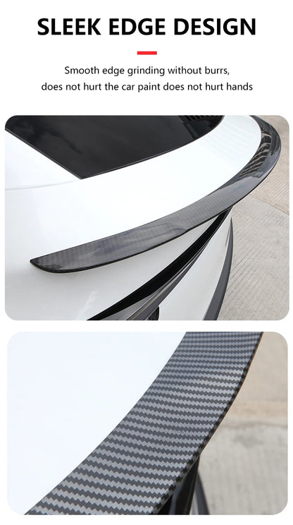 Passend für neuen Tesla Model Y Highland Heckspoiler, High-Performance-Heckflügel aus echtem Carbon, Autozubehör
