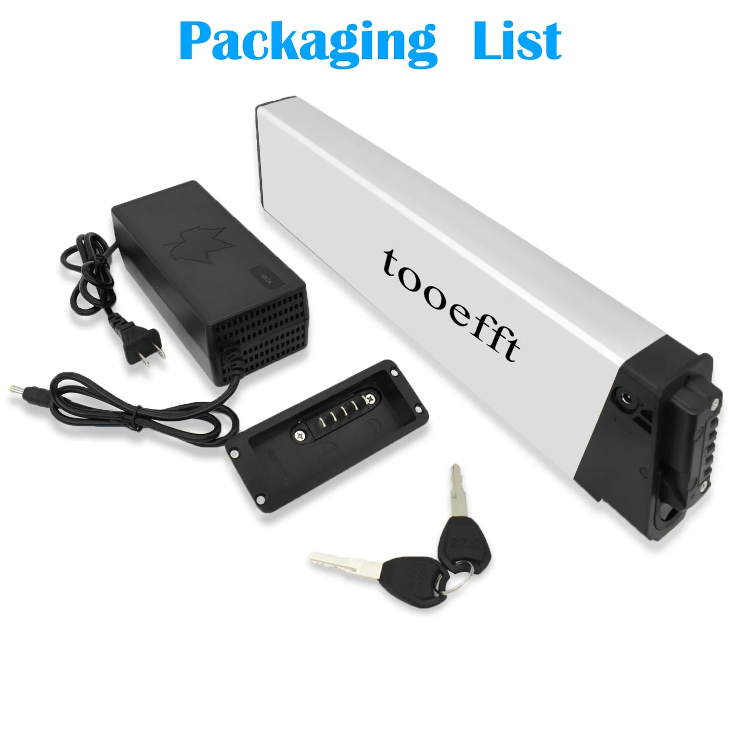 Tooefft DCH-006 E-Bike-Akku 48V - 10,4Ah/12,8Ah/13,6Ah/14Ah