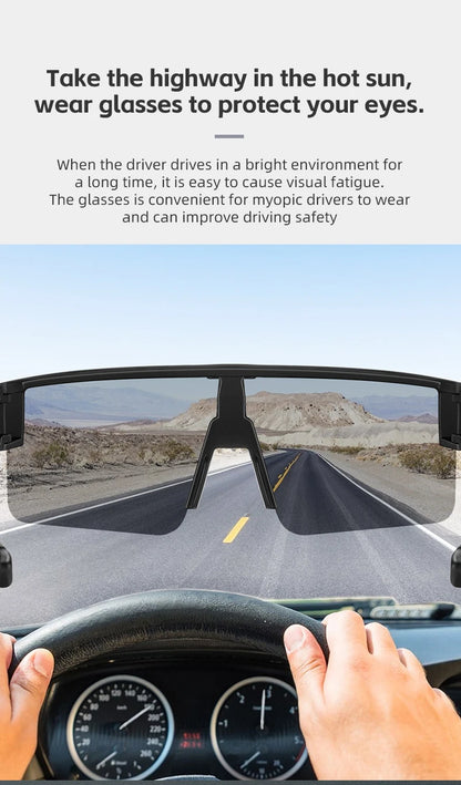 WEST BIKING Polarisierte große Rahmen UV-Schutzbrille