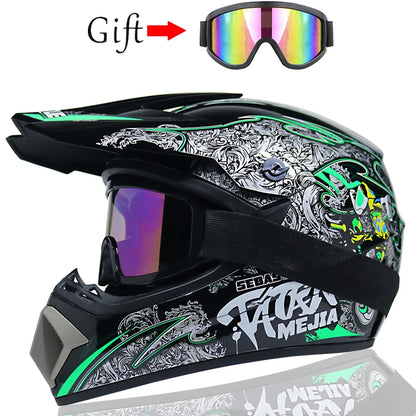ORZ-905 Off-Road-Motorradhelm, Fahrrad-Geschwindigkeitsabfall, DH-Integralhelm, Rallye-Offroad-Helm