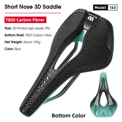 WEST BIKING Ultralight T800 Carbon Fibre Saddle