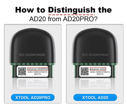 Scanner OBD2 Bluetooth XTOOL AD20 Pro