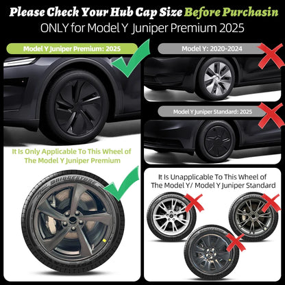 Tesla Model Y Juniper 19-Inch Wheel Covers 2025–2026