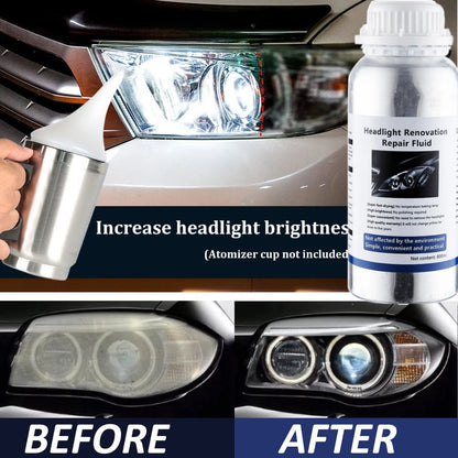 800ml Car Headlight Restoration Liquid Polymer Kit