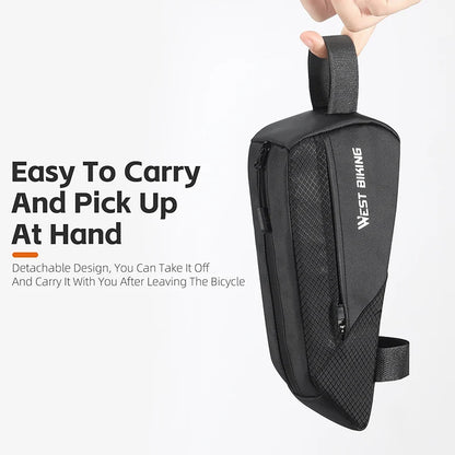 WEST BIKING 1.2L Portable Top Tube Bag