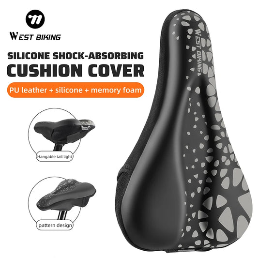 WEST BIKING Shock-Absorbing Saddle Cover