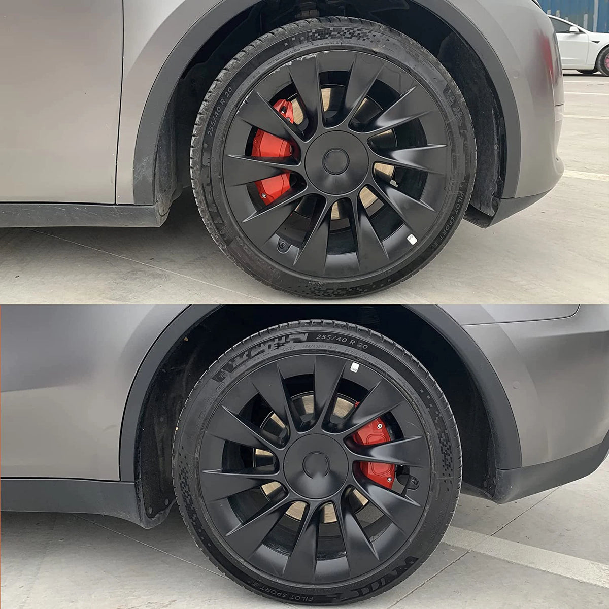 Tesla Model Y 2020-2024 Aluminium Brake Caliper Covers 4-Piece Set