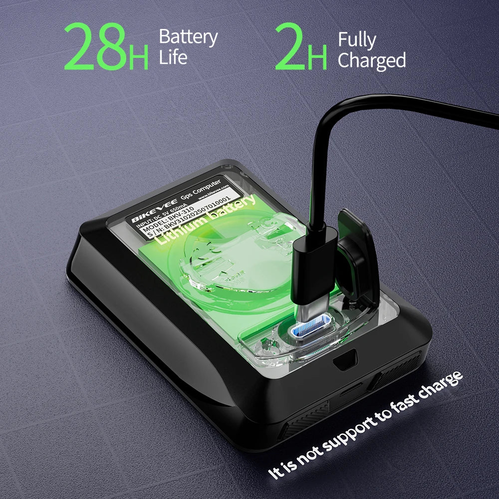 BIKEVEE BKV-360 GPS Cycling Computer Wireless Bike Speedometer