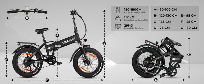 VARUN S20-1 Klapp-E-Bike