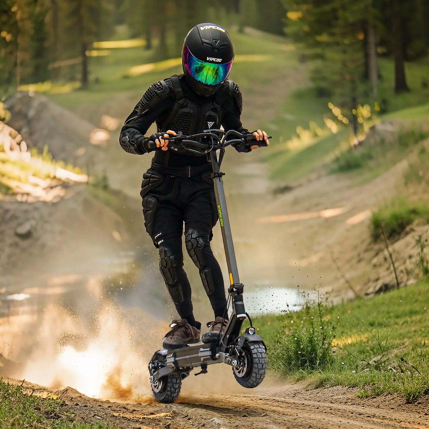 VIPCOO VS6 Pro Dual-Motor klappbarer Elektroroller