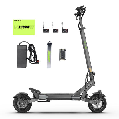 VIPCOO VS6 Klappbarer Offroad-Elektroroller