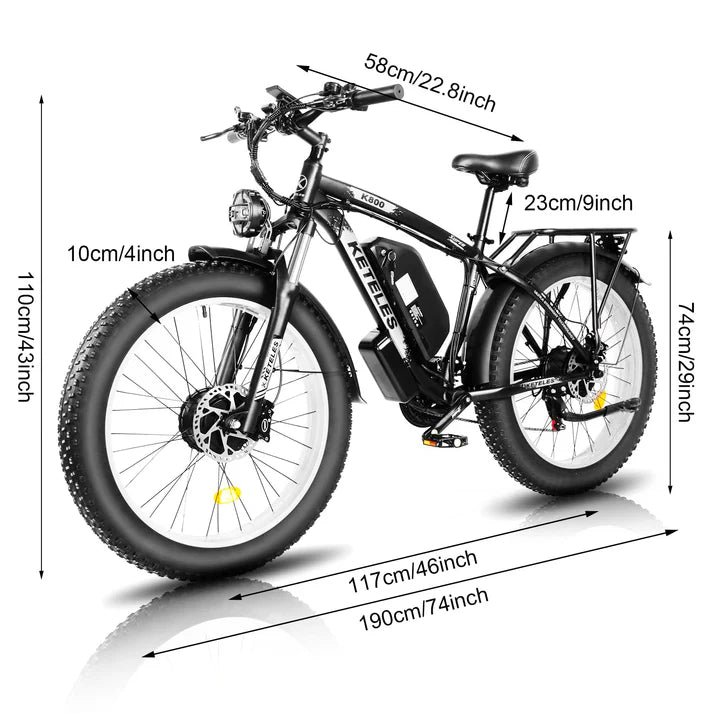 KETELES K800 Elektrofahrrad