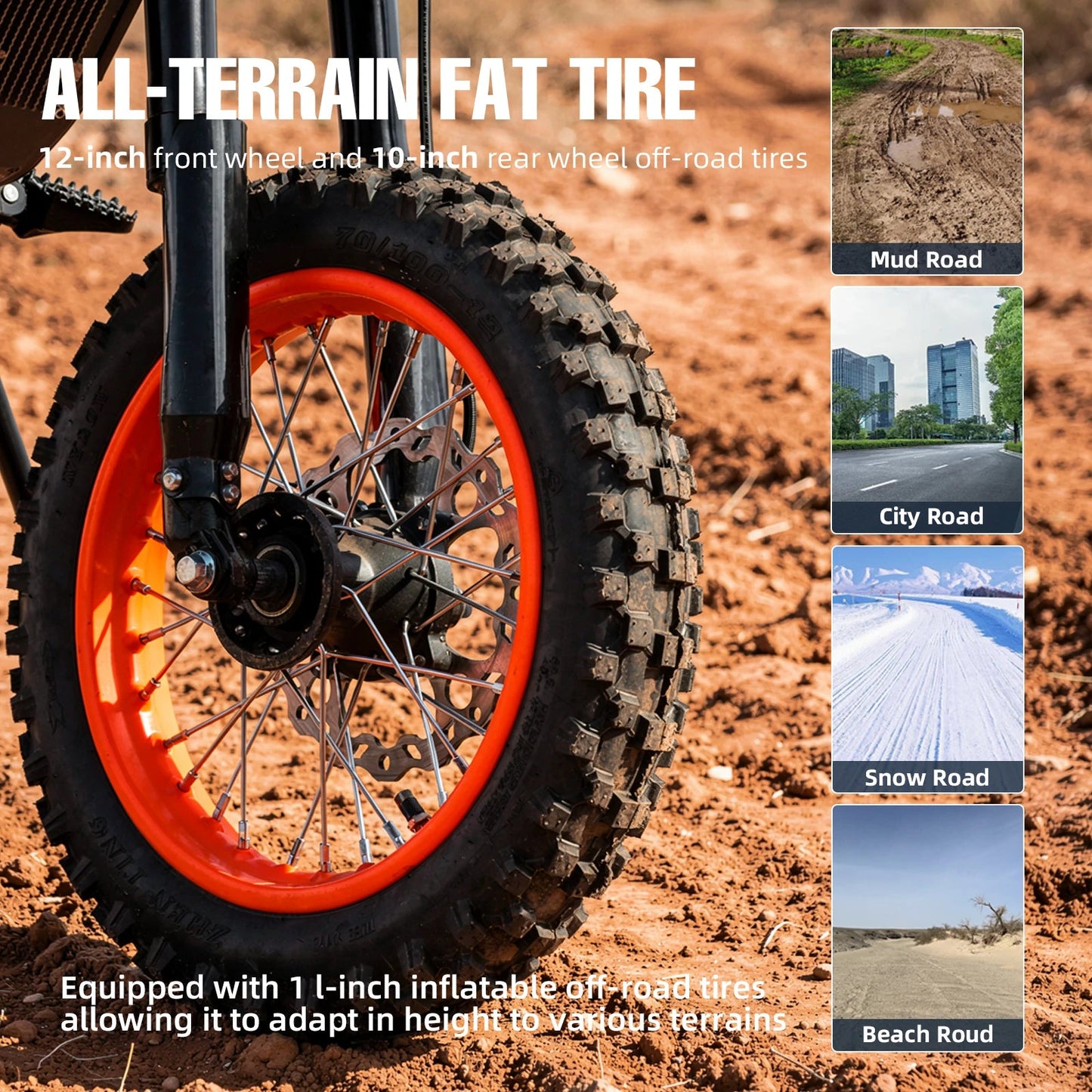 FREEBOY Y66 Elektrisches Dirtbike