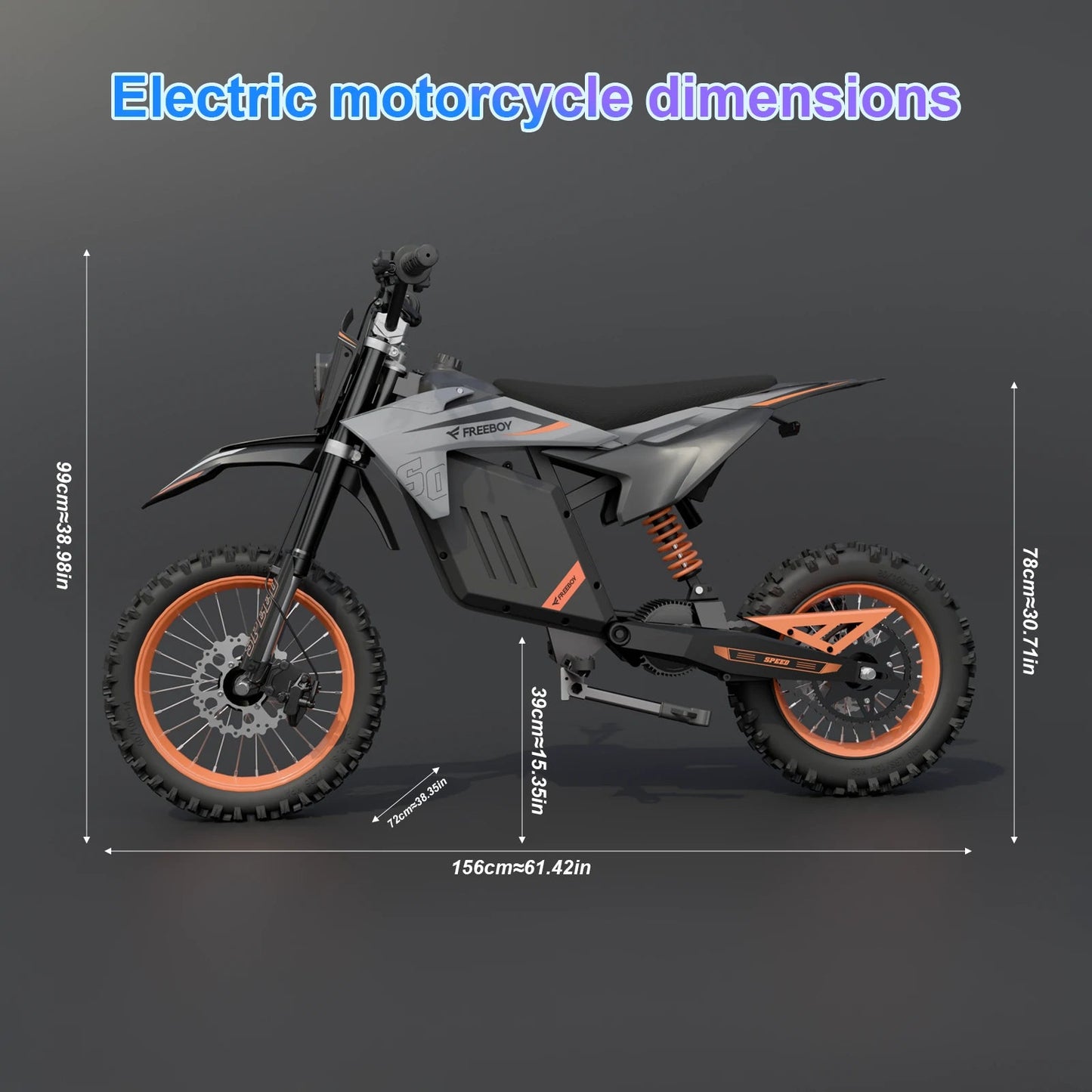 FREEBOY Y88 Elektro-Dirtbike