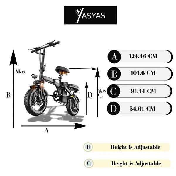 YASYAS Little Beast Folding Electric Bike