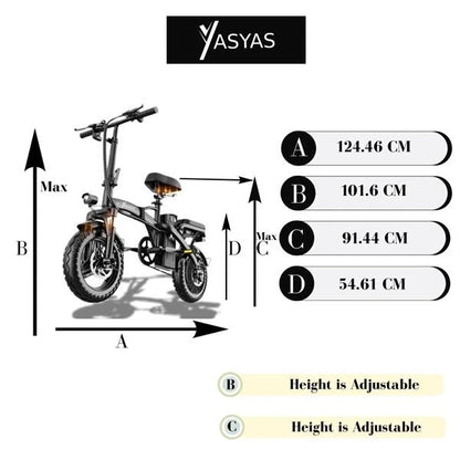 YASYAS Little Beast Folding Electric Bike