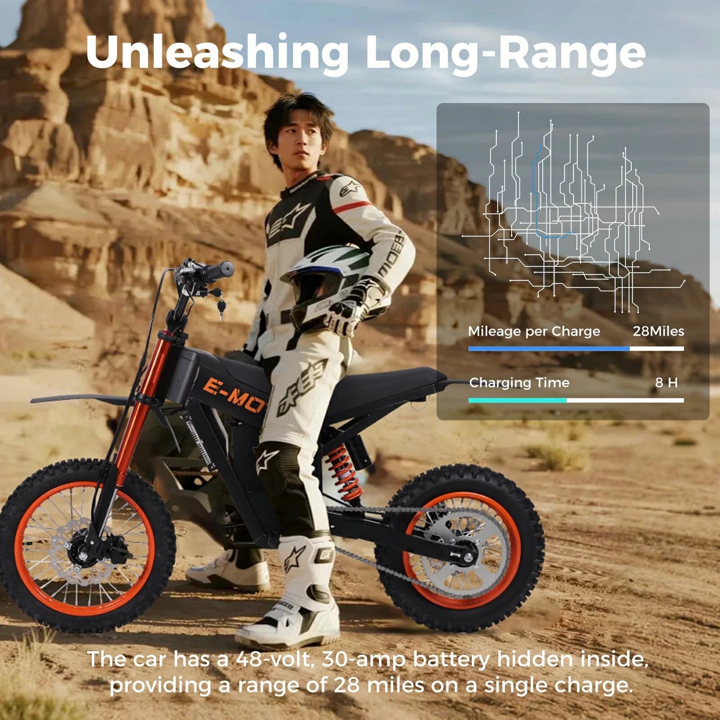 FREEBOY Y01 Elektrisches Dirt Bike