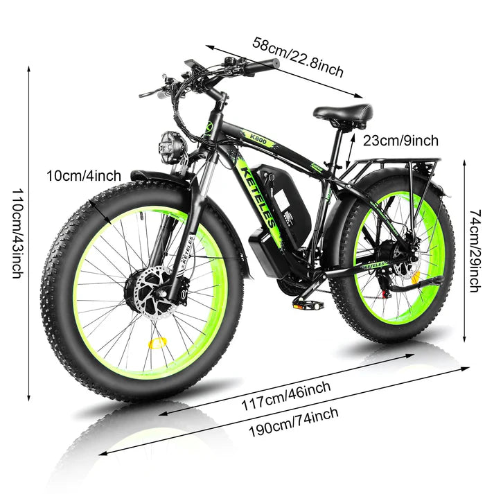 KETELES K800 Elektrofahrrad