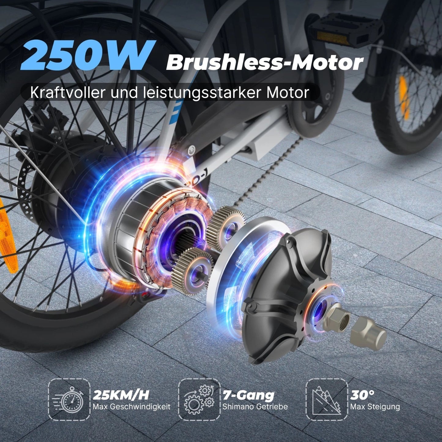 VARUN C20-1 Folding Electric Bike