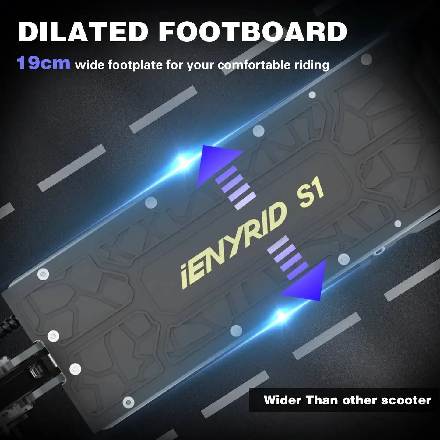 iENYRID S1 faltbarer Offroad-Elektroroller