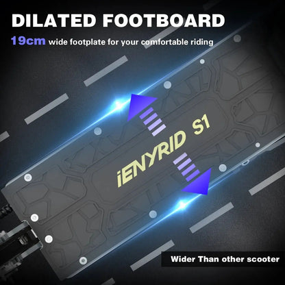 iENYRID S1 faltbarer Offroad-Elektroroller