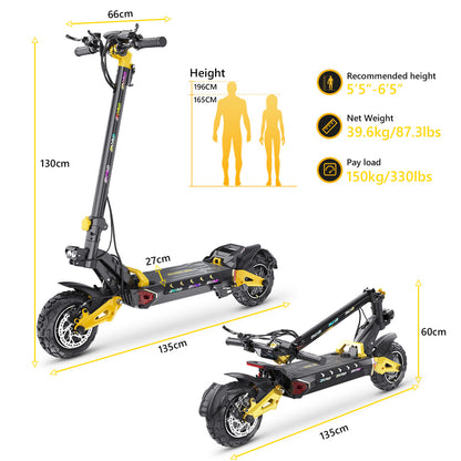 iENYRID ES60 Dual Motor Folding Electric Scooter