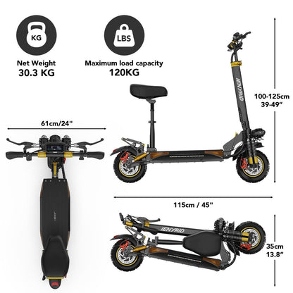 iENYRID ES6 Offroad Faltbarer Elektroroller