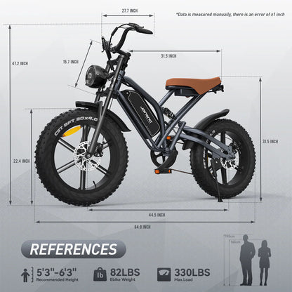 JANSNO X50 Mountain E-Bike