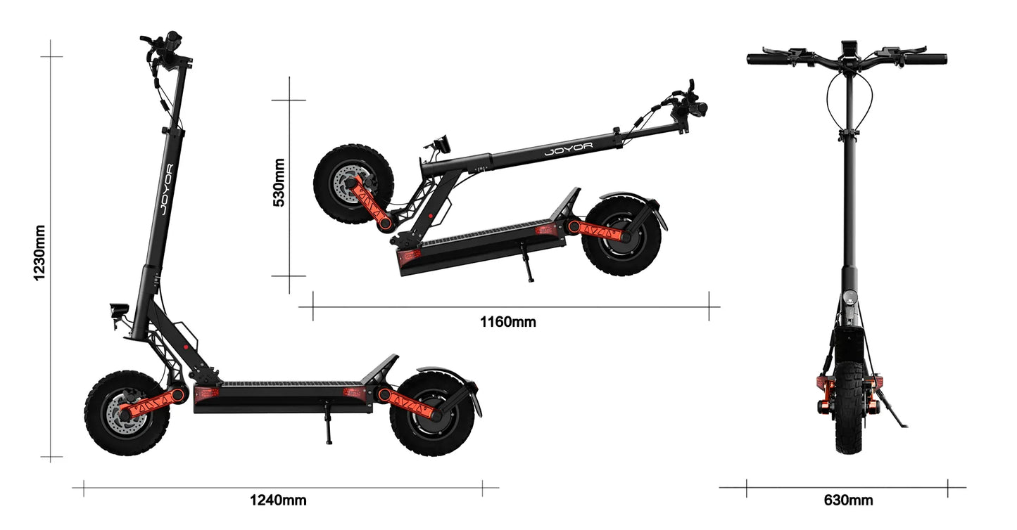 JOYOR S10S-Z Folding Electric Scooter