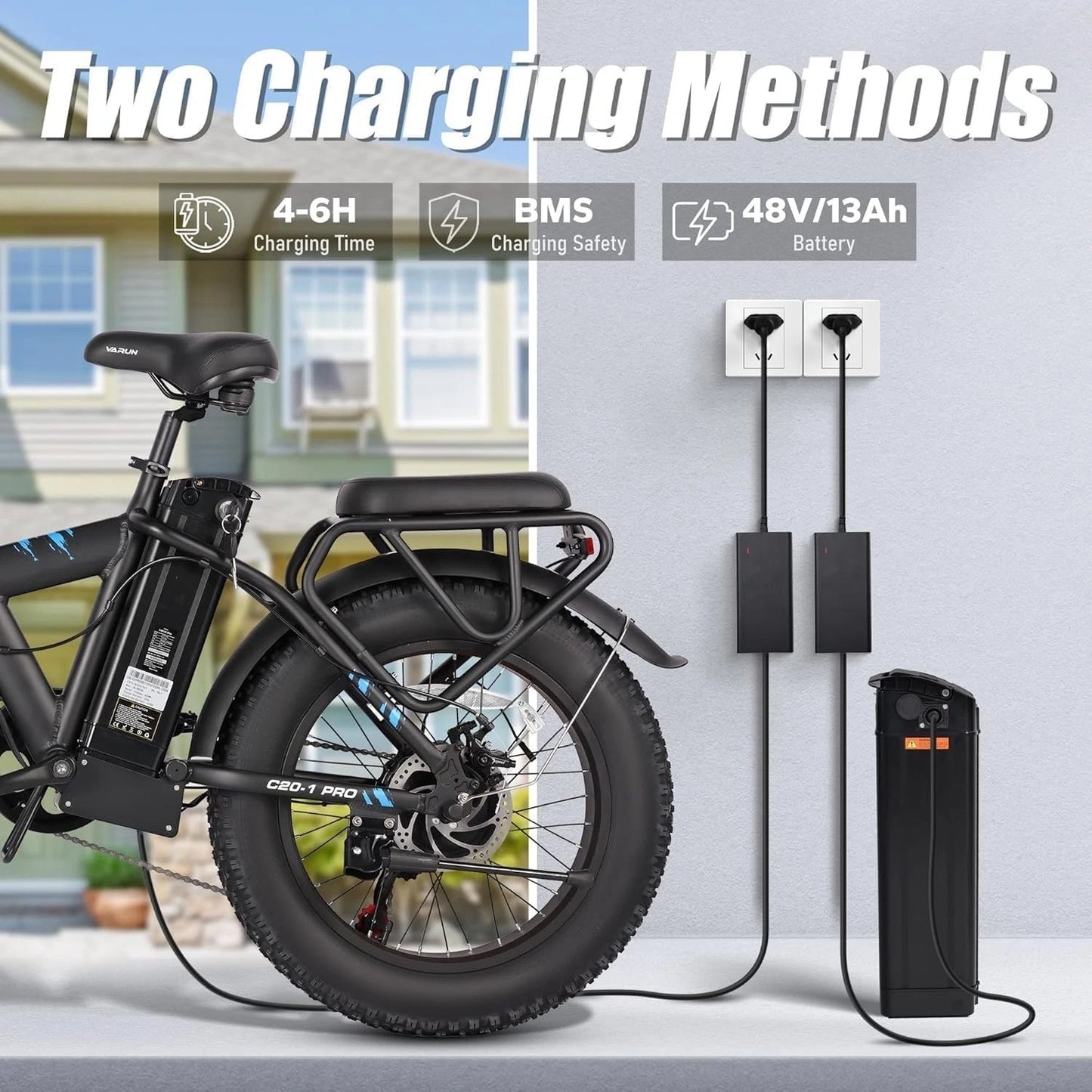 VARUN C20-1 Folding Electric Bike