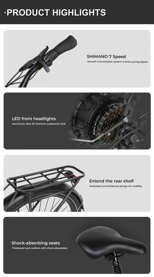 SAMEBIKE RS-A01 Pro-T Urban E-Bike