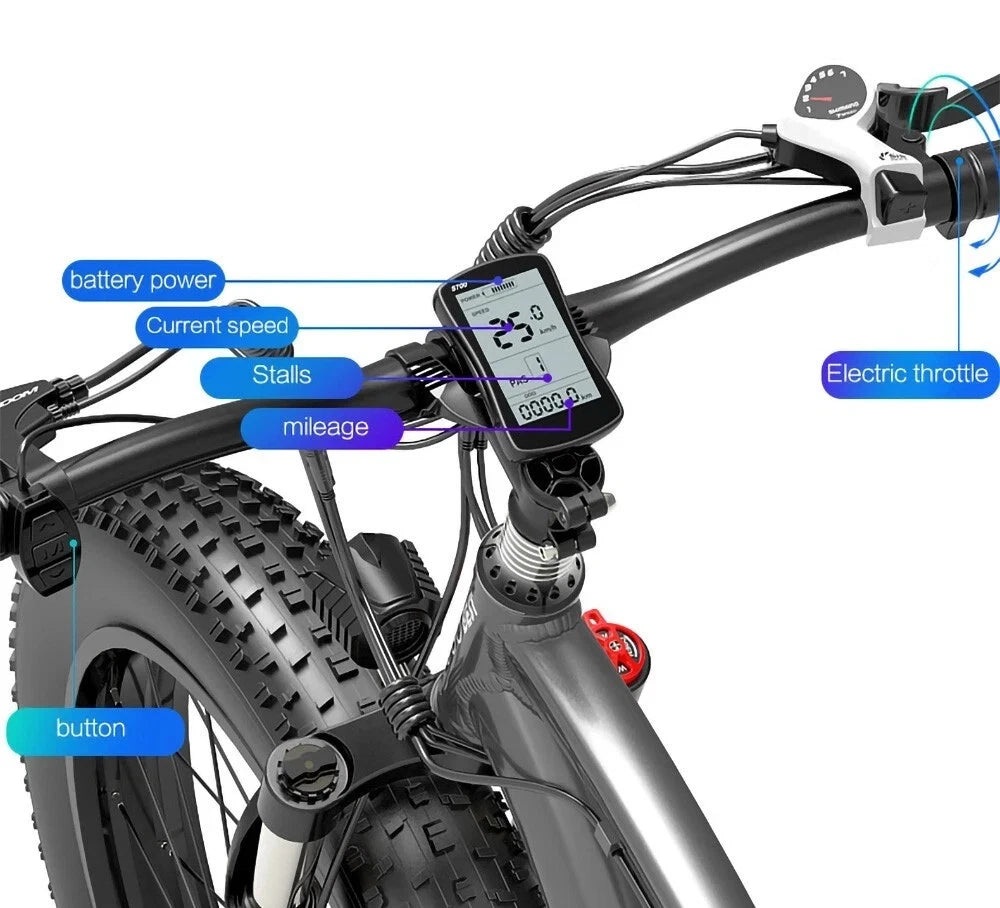 GOGOBEST GF600 Elektrisches Mountainbike