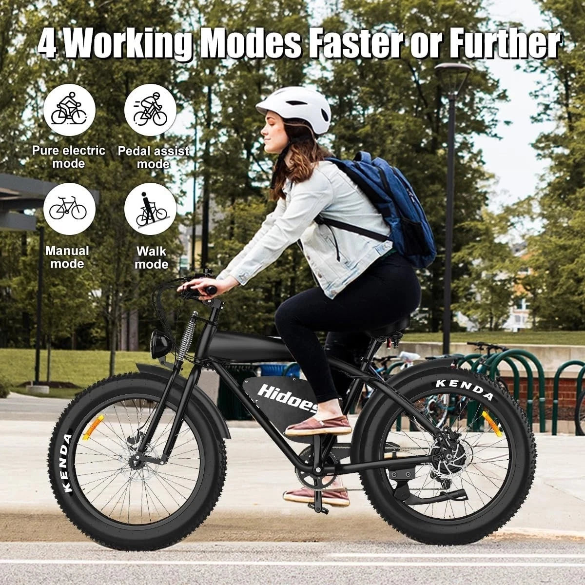 HIDOES B3 Fat Tire Elektrofahrrad
